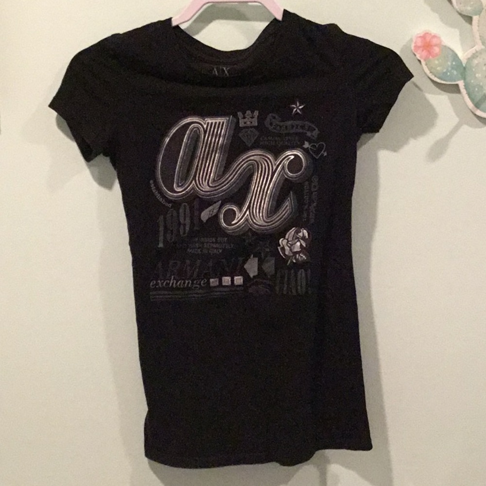 Armani Exchange Black Shirt